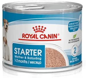 Royal Canin Starter Mousse Dog Wet Food Cans,12 x 195gm