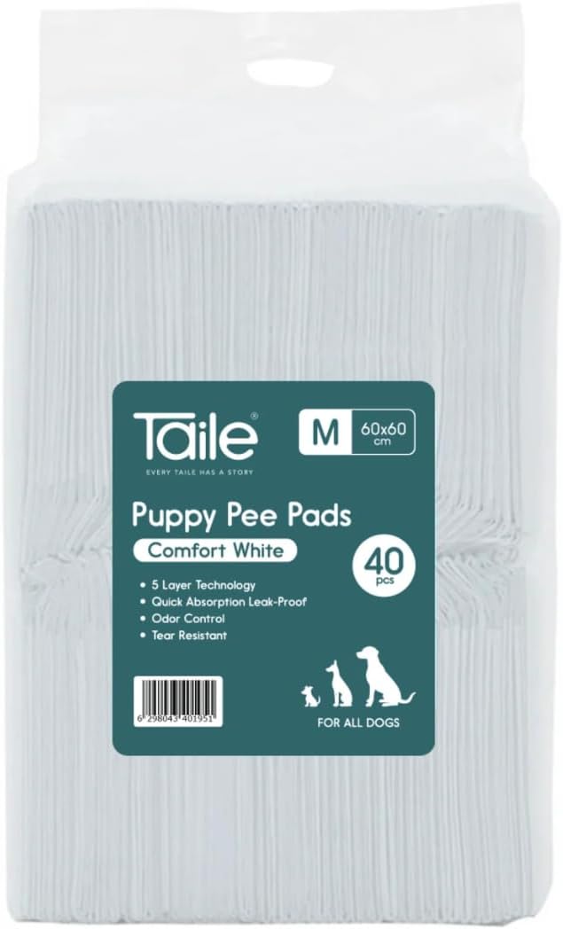 Taile Pads Comfort White  40 Pack 60x60