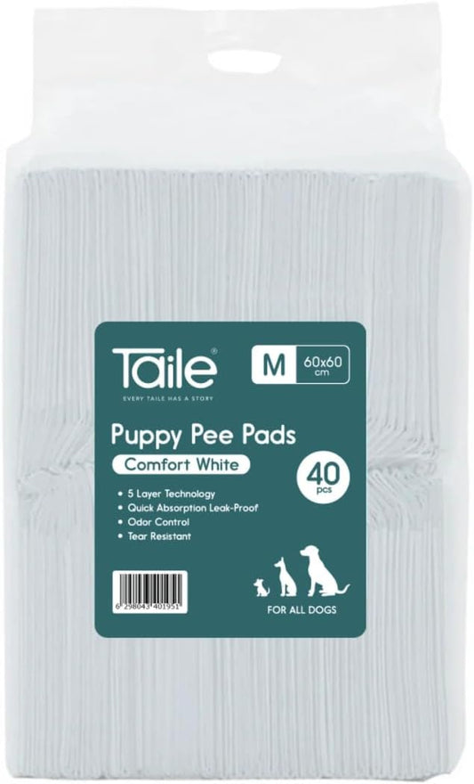 Taile Pads Comfort White  40 Pack 60x60
