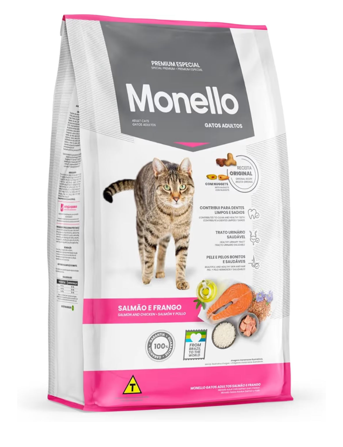 Monello Adult Cat Salmon, Tuna & Chicken 15Kg