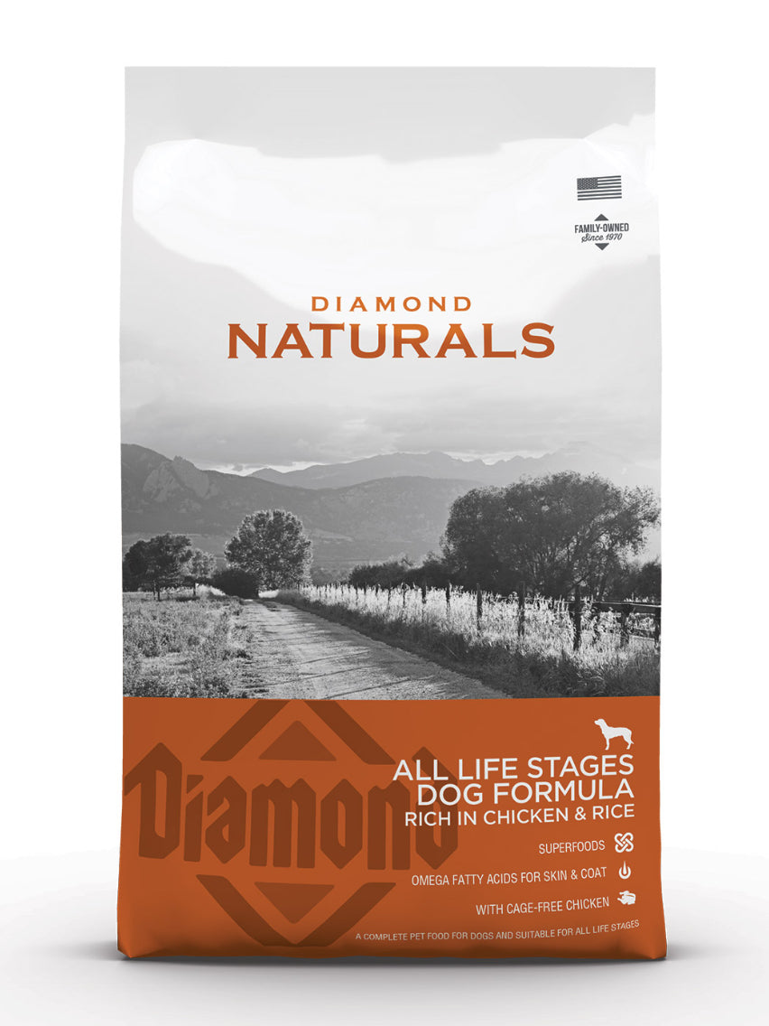 Diamond Naturals All Life stages Dog Chicken & Rice Formula 15kg