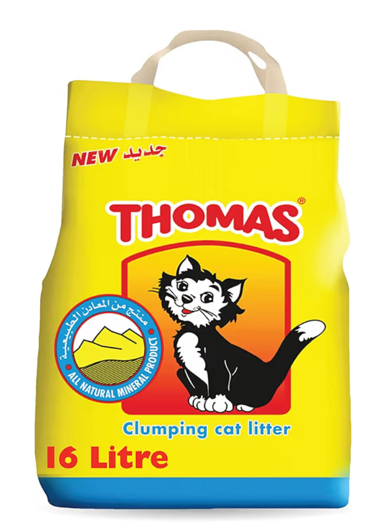 Thomas, Cat Litter, 16Liters, Package May Vary