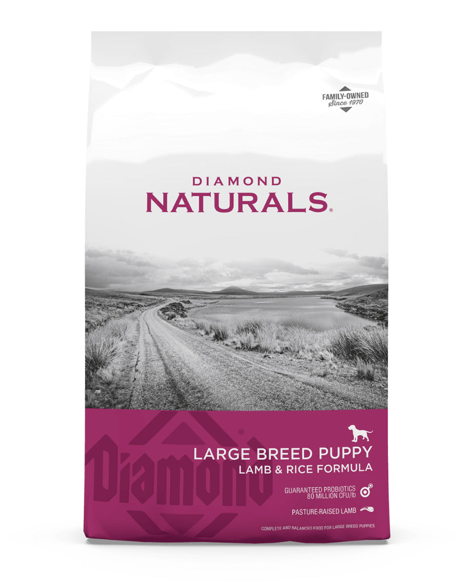 Diamond Naturals Large Breed Puppy Lamb & Rice Formula 15kg