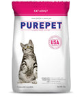 Purepet Adult Dry Cat Food, Tuna & Salmon, 7 Kg | Complete & Balanced Nutrition, Taurine For Healthy Heart, Controls Urinary pH, Healthy Skin & Coat