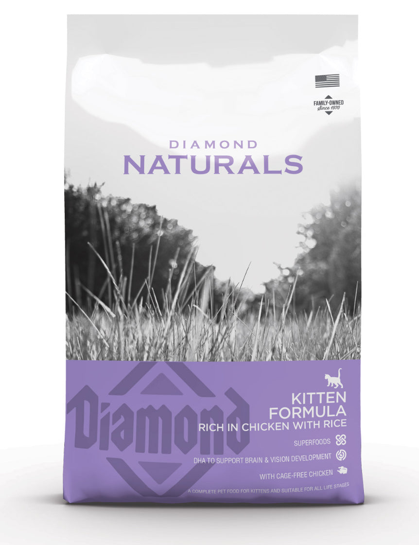 Diamond Naturals Kitten Chicken & Rice Formula 7,5kg