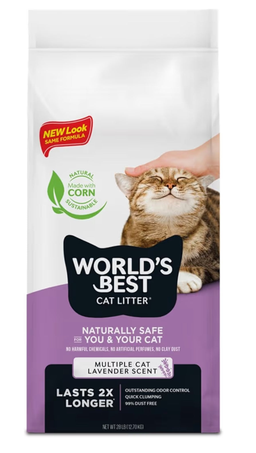 WORLD BEST SCENT MULTICAT CLUMP28LB