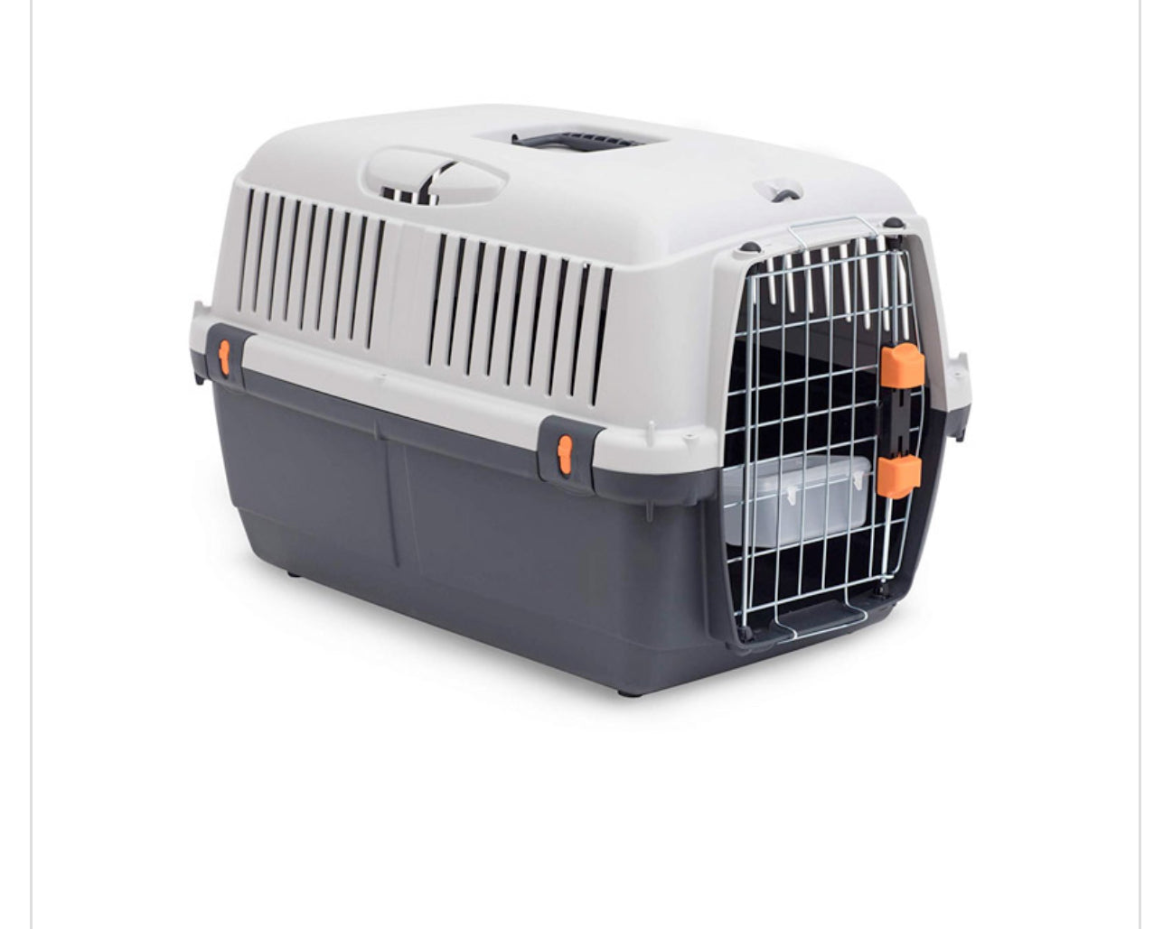 Bergamo Bracco3 IATA Pet Carrier Grey+Black 60x40x38h