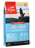 Orijen Six Fish Protein-Rich Adult Dog Dry Food 11.4kg