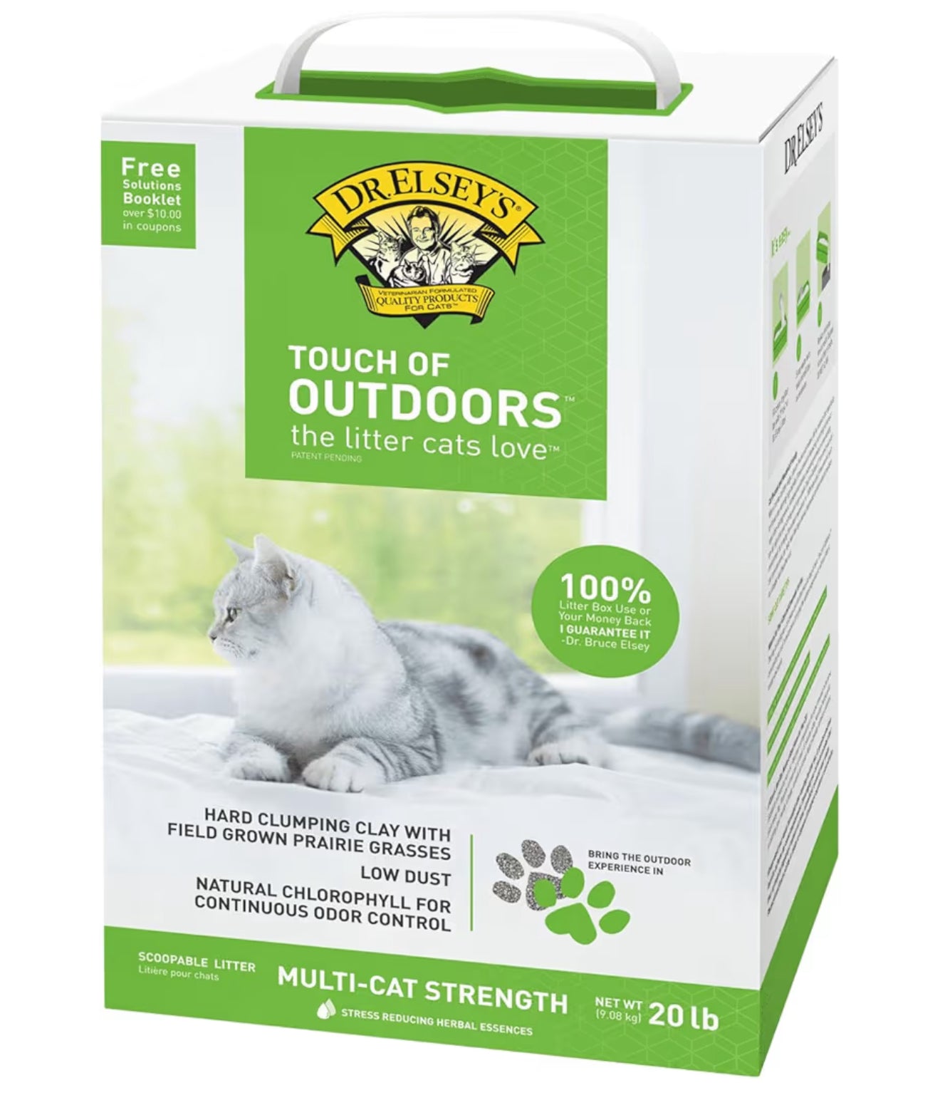 Dr. Elsey's Touch of Outdoors Litter Bag, 20 lb