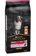 PRO PLAN SENSITIVE SKIN MEDIUM ADULT, DRY DOG FOOD WITH SALMON, 14 KG