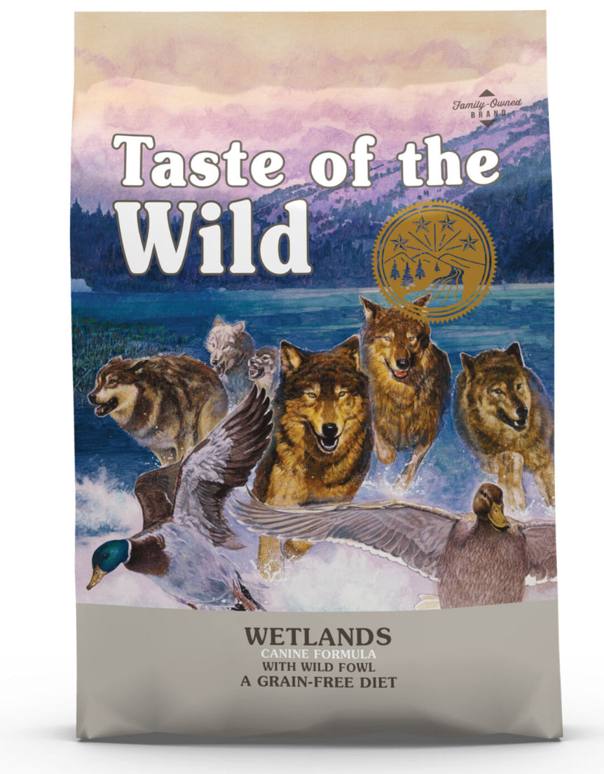 Taste of the Wild Wetlands Canine Recipe 12.2kg