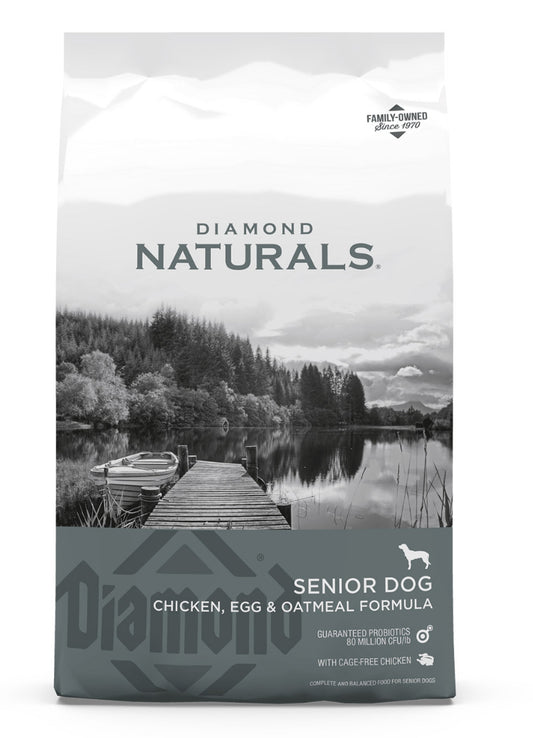 Diamond Naturals Senior Dog Chicken, Egg & Oatmeal Formula 2,7kg