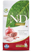 Farmina N&D Chicken & Pomegranate Prime Kitten Dry Food - 1.5KG