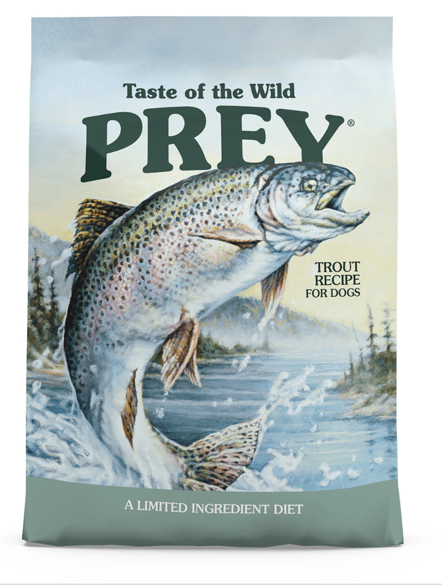 PREY Trout Limited Ingredient Formula for Dogs 11.4kg