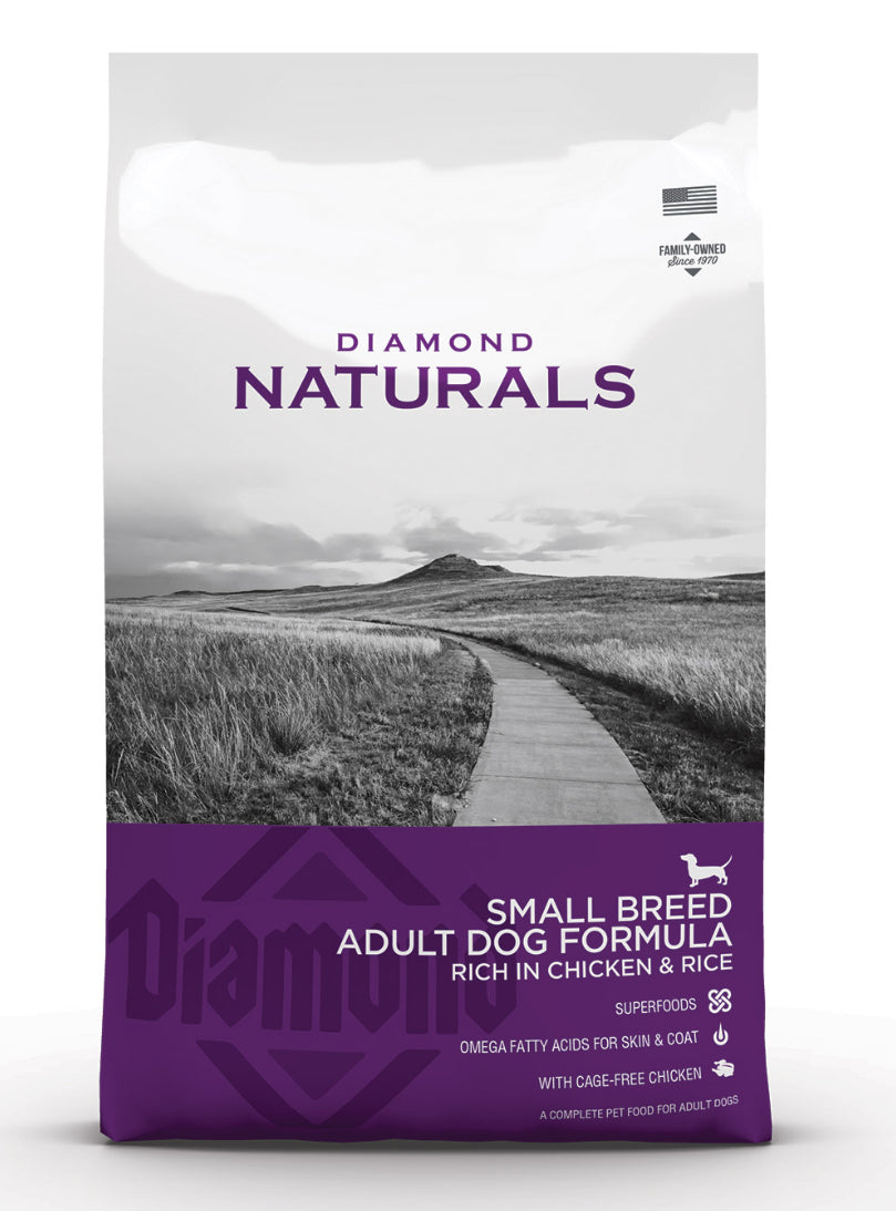 Diamond Naturals Small Breed Adult Dog Chicken & Rice Formula 2kg