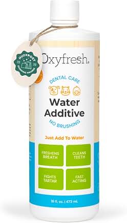 Oxyfresh Pet Dental Water Additive 16 oz for Dogs & Cats